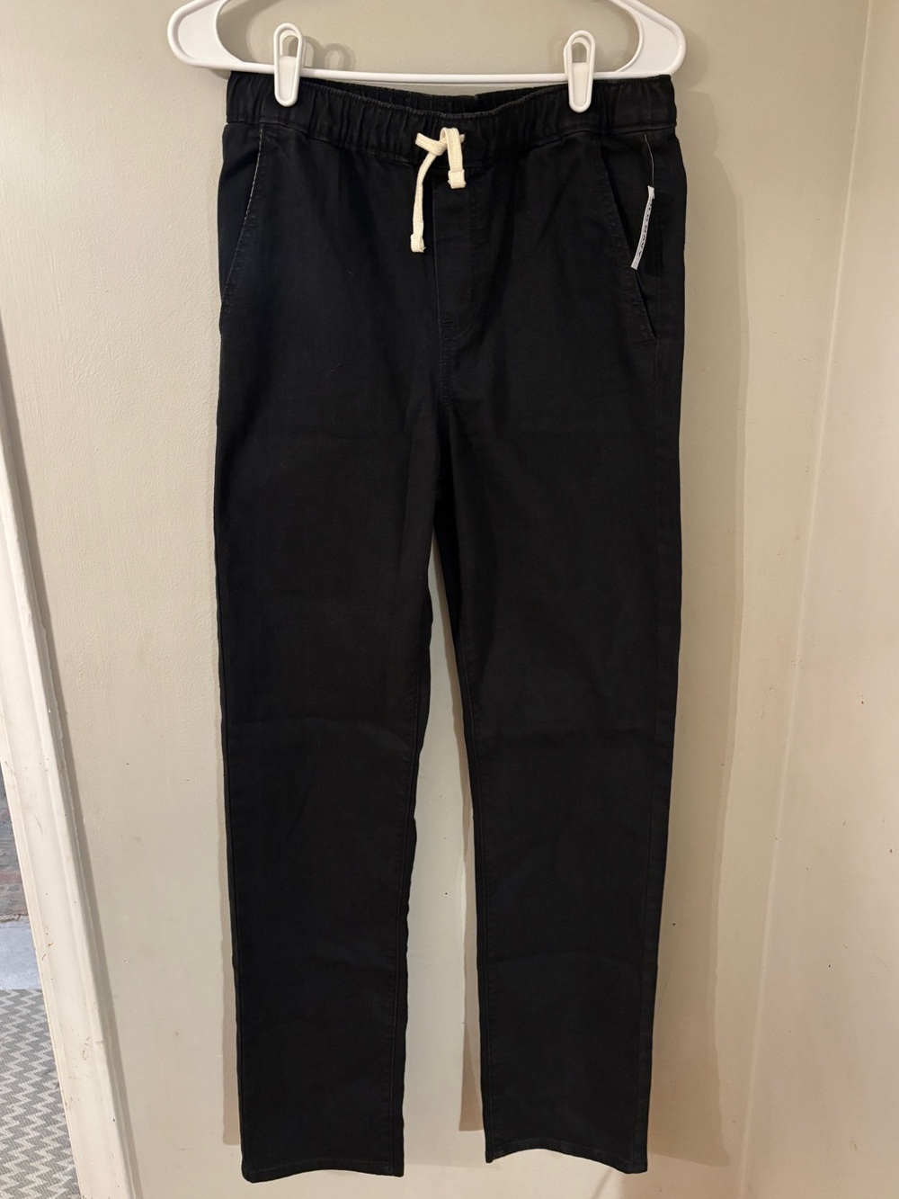 Old Navy Boys WOW Pull-On Straight Leg Jeans | Black Wash | XXL (18) | NWT